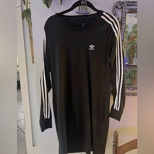 ADIDAS long sleeve t shirt dress